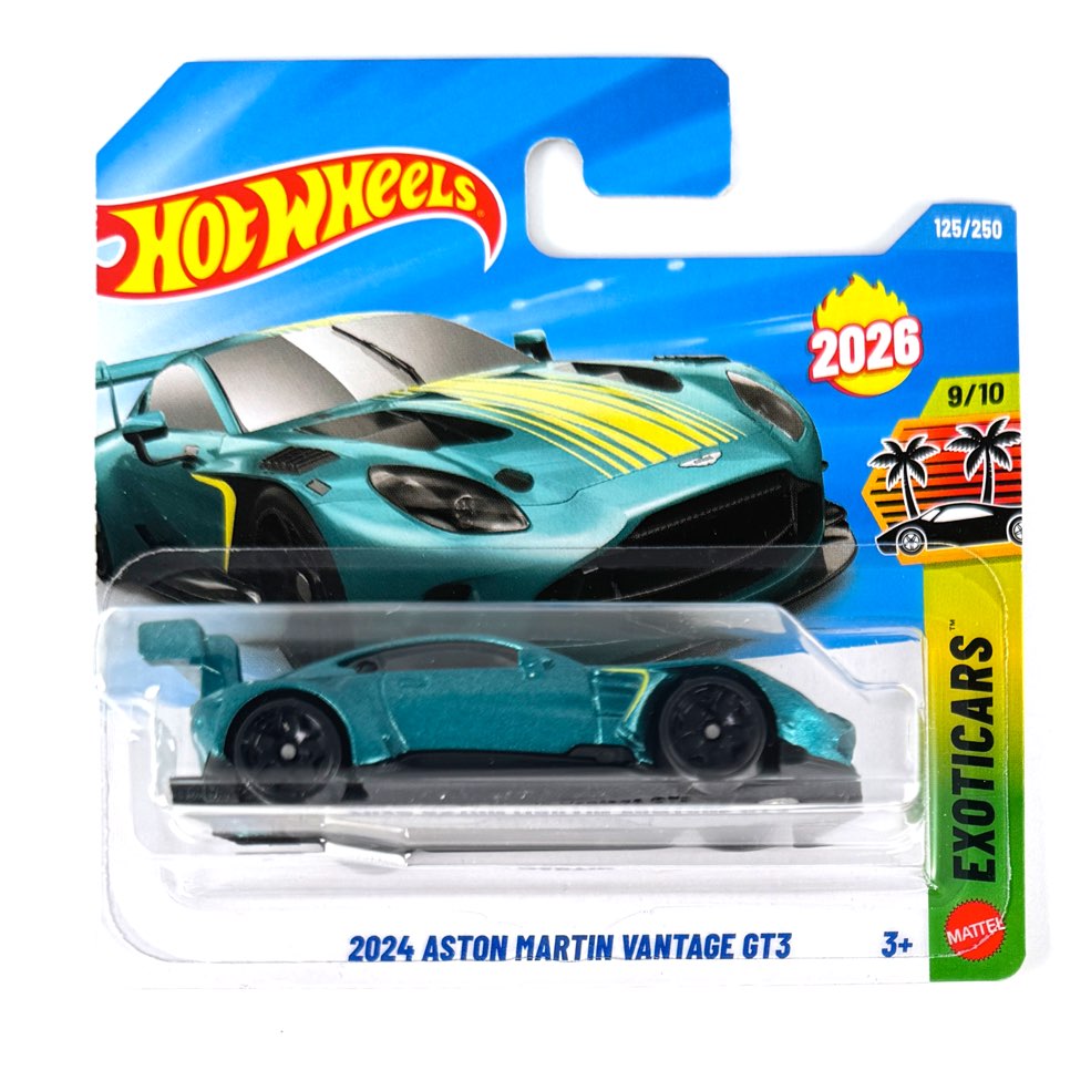 hot wheels mainline 2026 F - 2024 Aston Martin Vantage GT3 